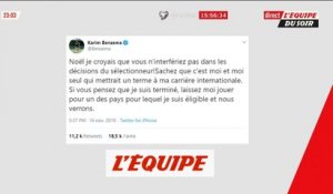 La réponse de Benzema à Le Graët - Foot - EDS