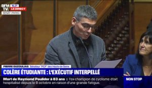 Pierre Ouzoulias (sénateur PCF): "À la jeunesse, vous renvoyez le message détestable qu'elle ne serait qu'une charge"