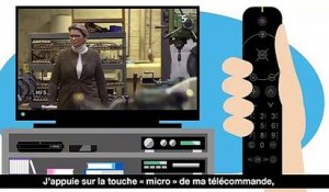 L’assistant vocal Djingo sur la télécommande TV UHD - Pilotage de la TV à voix - Orange