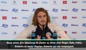 Masters - Tsitsipas réconcilié avec Zverev : "La Laver Cup nous a rassemblés"