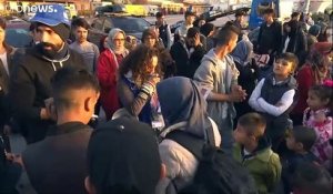 Grèce : le transfert des migrants de Moria se poursuit