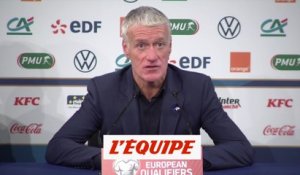 Deschamps «Giroud est utile et efficace» - Foot - Bleus