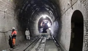 Saint-Dié (88) : travaux de régénération du tunnel de Vanémont