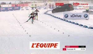 Victoire de Fourcade devant Guigonnat - Biathlon - Sélection norvégiennes - mass start