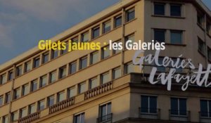 Gilets jaunes : les Galeries Lafayette un court instant occupées et fermées