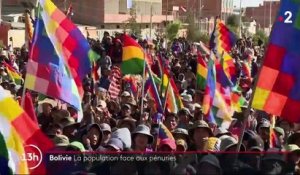 Bolivie : la population victime de pénuries dans tout le pays