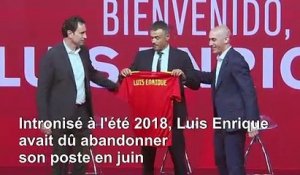 Euro-2020: l'Espagne rappelle Luis Enrique, aux dépens de Moreno
