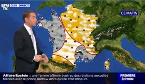 La pluie s'abat sur la Bretagne et le sud de la France ce jeudi