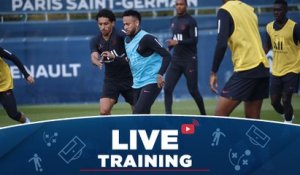 Replay : Les 15 premières minutes de l'entraînement au centre Ooredoo avant Lille