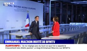 Emmanuel Macron: "On a voulu me faire un hologramme"