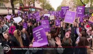Violences faites aux femmes : mobilisation historique à Paris