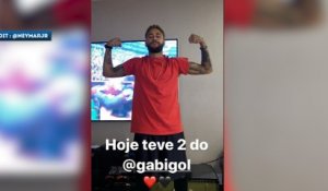 L'explosion de joie de Neymar après la victoire de Flamengo