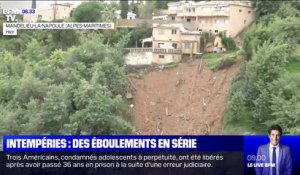 Alpes-Maritimes: 80 éboulements de terrain à Nice après les inondations