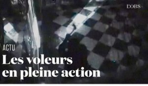 La vidéosurveillance qui montre les voleurs de diamants du musée de Dresde en pleine action