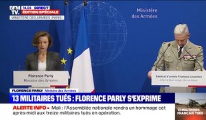 Florence Parly revient sur les circonstances de la mort des 13 soldats au Mali dans une collusion d'hélicoptères