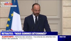 Édouard Philippe annonce que le gouvernement "mettra un terme aux régimes spéciaux" des retraites