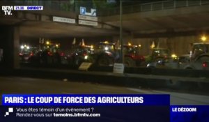 Agriculteurs: les tracteurs lèvent le blocage et libèrent le périphérique parisien