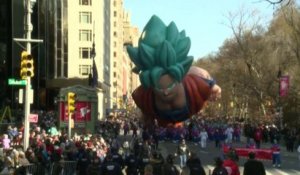 Les images de la parade de Thanksgiving à New York