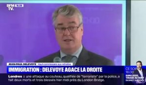 Jean-Paul Delevoye tancé par droite pour ses propos sur l'immigration