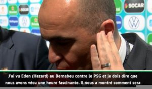 Euro 2020 - Martinez : "Hazard contre le PSG, c'était fascinant"