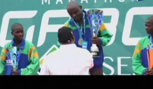 RTG/Deux Kenyans remportent les trophées de la 1ère place de la 7ème édition du marathon du Gabon