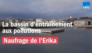 Le naufrage de l'Erika :  bassin d'entraînement aux pollutions du CEDRE de Brest