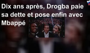 Dix ans après, Drogba paie sa dette à Mbappé