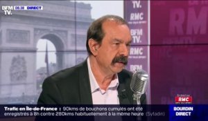 Selon Philippe Martinez, il n'y a "jamais de casseurs et d'extrémistes" dans les cortèges de la CGT