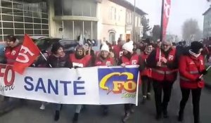 Grève du 5 décembre 2019 à Saint-Jean-de-Maurienne