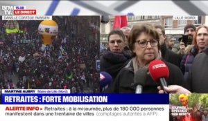 Martine Aubry (PS) sur la réforme des retraites: "Aujourd'hui, on a peur des réformes qui cassent le pacte social"