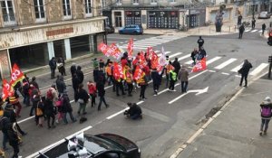 Grève du 5 décembre : 2 000 personnes dans les rues d’Alençon