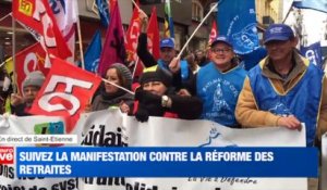 5 décembre : entre 10 000 et 22 000 personnes à Saint-Etienne