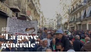 A Alger, une foule exceptionnelle dans la rue à une semaine de la présidentielle rejetée par le pays