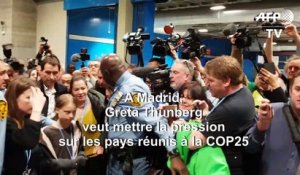 "Nous n'avons rien accompli" concernant le climat insiste Greta Thunberg à Madrid