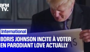 Législatives au Royaume-Uni: Boris Johnson parodie Love Actually pour inciter à voter
