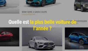 Quelle est la plus belle voiture de l'année ?