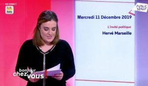 Invité : Hervé Marseille - Bonjour chez vous ! (11/12/2019)