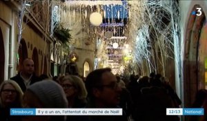 Strasbourg : un an après l'attentat du marché de Noël