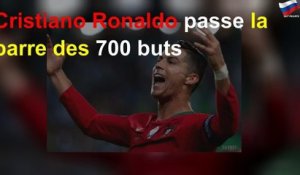 Cristiano Ronaldo passe la barre des 700 buts
