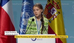 Greta Thunberg nommé personnalité de l'année