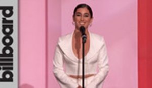 Lauren Jauregui Presents Rosalía With Rising Star Award | Women In Music 2019