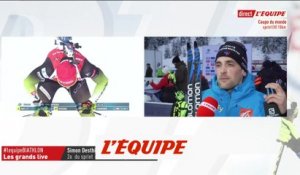 Desthieux «C'était intense» - Biathlon - CM (H)