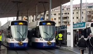 Nouveau tram à Annemasse