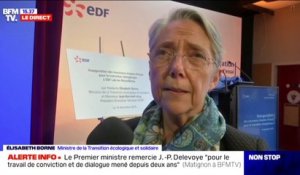 La SNCF présentera demain "son plan de transport pour les fêtes", selon Elisabeth Borne