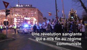 A Timisoara, une "marche de la liberté" pour les 30 ans de la révolution roumaine