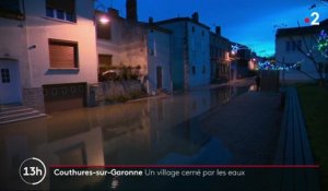 Inondations : Couthures-sur-Garonne, un village cerné par les eaux