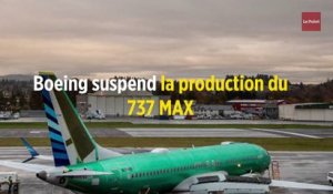 Boeing suspend la production du 737 MAX