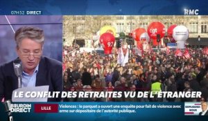 Nicolas Poincaré : Le conflit des retraites vu de l'étranger - 18/12