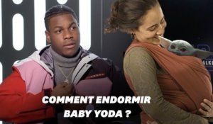 Les acteurs de "Star Wars 9" ont plein d'idées pour endormir Baby Yoda