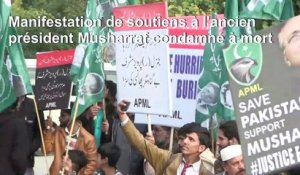 Pakistan: les soutiens de Musharraf manifestent contre sa condamnation à mort